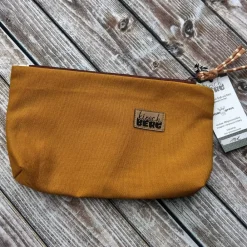 Best Erzieherin mit Herz Federmäppchen senf als Abschiedsgeschenk Kinder Federmäppchen