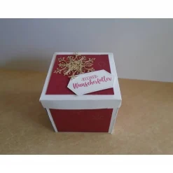 Explosionsbox zu  Weihnachten, Geldgeschenk, Explosionsboxen, Verpackung,Weihnachtsgeschenk, Geldgeschenk, Weihnachten,Frau,Mann.Explosionsbox,Weihnachten, Geldgeschenke