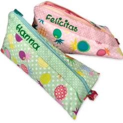 Discount Federmäppchen Ananas rosa mit Namen personalisiert Mäppchen Schulmäppchen Schlamperle Brillenetui Schlampermäppchen Kinder Federmäppchen