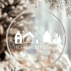 Hot Fensterbild fröhliche Winterzeit Weihnachtsdekoration Sticker Aufkleber 2 Farben 3 Größen auch in XXL Sticker & Aufkleber