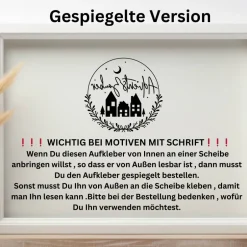 Sticker & Aufkleber|frickelfrieda Fensterdeko Adventszauber Fensterbild Weihnachtsdekoration Sticker Kranz Advent Dekofenster 2 Farben 2 Grö&szli