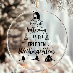 Best Fensterdeko WeihnachtsfriedenTannenbaum Schriftzug Fensterbild Weihnachtsdekoration 2 Farben 3 Grö&sz Sticker & Aufkleber