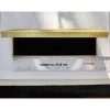 Festliche Geschenk-Verpackung 21,8x5,6x2,6cm f. Lesezeichen Schlüsselanhänger Gold Glitzer Schmuckschachtel Etui Armband Geschenkverpackungen