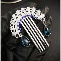 festlicher Haarkamm, Haarschmuck, Farbauswahl Brautschmuck