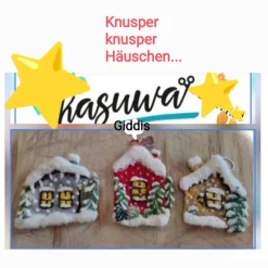 Discount Filzhaus,  Weihnachtsdeko, handgefilzt Weihnachtsdeko