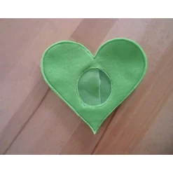 Filzherzen für Gutscheine / Geschenke / Überraschungen Geschenkverpackungen