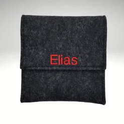 Outlet Filztäschchen NAME Rosenkranz personalisiert.  Farbwahl Rosenkranztasche Rosenkranztäschchen