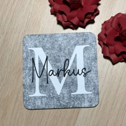 Best Filzuntersetzer personalisiert mit Namen Filz Untersetzer Gastgeschenk Hochzeit Geschenk Gastgeschenke