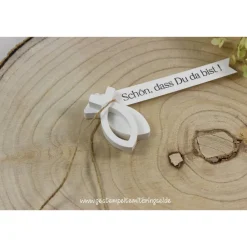 Best Fische Deko 4er Set (8 Fische) Raysin Tischdekoration Konfirmation, Kommunion, Firmung, Jugendweihe, Taufe, Gastgeschenk Gastgeschenke
