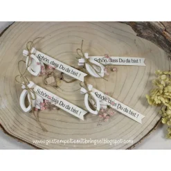Best Fische Deko 4er Set (8 Fische) Raysin Tischdekoration Konfirmation, Kommunion, Firmung, Jugendweihe, Taufe, Gastgeschenk Gastgeschenke