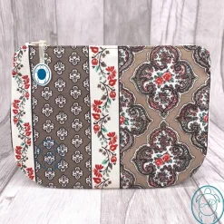 Geschenke Für Frauen|Coucou Chouchou by Aline Raffaelly flache Kosmetiktasche, Täschchen, Clutch, Utensilo