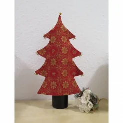Flaschenhülle Tannenbaum in rot mit verschiedenen Druckmotiven Geschenkverpackungen