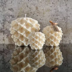 Hot Flower Candle I Skulptur Kerze I Herbst I Stumpenkerze I Dekorative Kerze I Sojawachs I Trend I Hingucker I Home Decor Tischdekoration