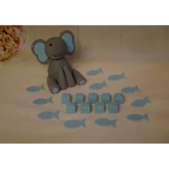 Tortendekoration|Tortendeko by Mona Fondantfigur für Motivtorte zum Geburtstag, Geburt oder Taufe  Tortendekoration für ihre Motivtorte Tortendeko