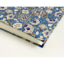 Sale Fotoalbum 30 x 30 cm Blütenzauber Blau – Edles handgemachtes Chiyogami Fotoalbum Fotoalbum & Gästebuch