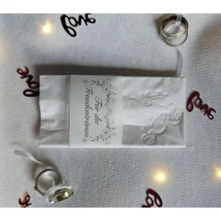 Sale Freudentränen Hochzeit Taschentücher Banderolen,Banderolen als Deko für Gäste-Taschentücher, Accessoires