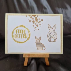 Sale Frohe Ostern - Osterhasen - Bunt Osterkarten