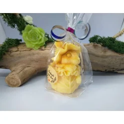 Outlet Frohe Ostern Kerze, Hase im Kohl, verschiedene Farben Osterkerzen
