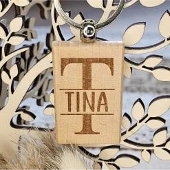 Best Gastgeschenk Erinnerung Hochzeit für die Gäste ,Schlüsselanhänger mit Namen personalisiert, Anhänger Schlüssel Gastgeschenke