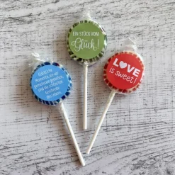 Sale Gastgeschenk Hochzeit | Lolli Bonbon Lutscher | personalisiert Gastgeschenke