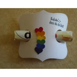 Gastgeschenk Hochzeit Männerhochzeit Frauenhochzeit Duplo Regenbogenhochzeit Schwule Lesben Goodie Mitgebsel Gastgeschenke
