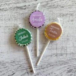 Outlet Gastgeschenk Jugendweihe Lebenswende | Lolli Bonbon Lutscher | personalisiert Gastgeschenke