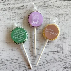 Outlet Gastgeschenk Jugendweihe Lebenswende | Lolli Bonbon Lutscher | personalisiert Gastgeschenke