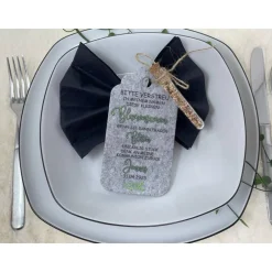 Online Gastgeschenk Kommunion personalisiert Reagenzglas mit Blumensamen, Gastgeschenk Taufe, Gastgeschenke Konfirmation, Fisch Gastgeschenke