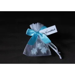 Best Gastgeschenk Seifensterne Eisblume - HELLBLAU i.Org. m. Namen Geschenke