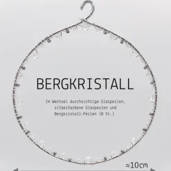 Best Geburtsstein April - Fensterdeko mit Heilstein Bergkristall - Karte zum Geburtstag oder zur Geburt Geschenke