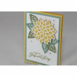 Best Geburtstagskarte "Blüte und Blätter" Glückwunschkarten