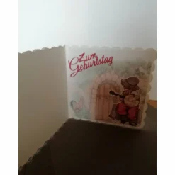 Best Geburtstagskarte verspielt in grün und rot Glückwunschkarten