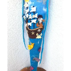 Best gefilzte Schultüte mit Piratenschiff und Seeräuber Kinder Schultüten