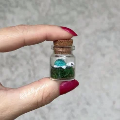Gehäkelte Mini Schildkröte (microcrochet) Geschenke