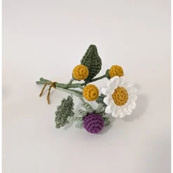 Best gehäkelter Mini Blumenstrauß | kleines Dankeschön | Bürodeko | kleines Geburtstagsgeschenk Geschenke