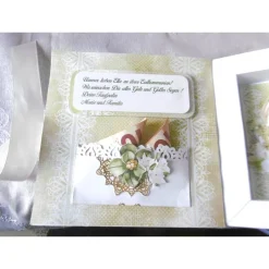 Online Geldgeschenk * KOMMUNION * KONFIRMATION * FIRMUNG * Personalisierbar * 3D-Shadowbox mit WUNSCHTEXT Geldgeschenke