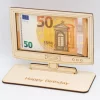 Outlet Geldgeschenk Fernseher / Flachbildschirm - aus Holz personalisiert Geldgeschenke