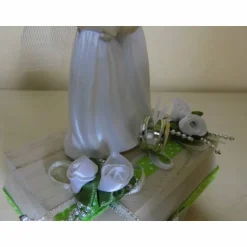 Best Geldgeschenk Frauenhochzeit – Kreative Geschenkidee für lesbische Hochzeit, liebevoll dekorierte Holzschachtel Geldgeschenke