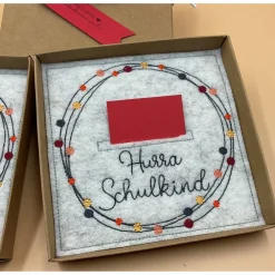 Sale Geldgeschenk, Geschenkbox, Gutscheinbox, .., zum Schulanfang.....Einschulungskarte... Kinder Glückwunschkarten