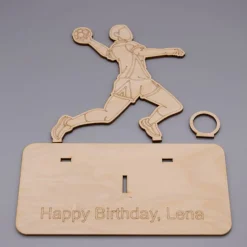 Sale Geldgeschenk Handball - aus Holz personalisiert Geldgeschenke
