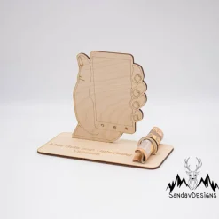 Best Geldgeschenk Handy - aus Holz personalisiert Geldgeschenke