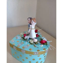 Best Geldgeschenk Hochzeit – Humorvolle Herzbox als Hochzeitsgeschenk mit Szene – Geldgeschenke