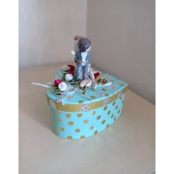 Best Geldgeschenk Hochzeit – Humorvolle Herzbox als Hochzeitsgeschenk mit Szene – Geldgeschenke