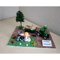 Sale Geldgeschenk Hochzeit Bauer – Traktor Geschenkidee für Bauernhochzeit Flitterwochenkasse Geldgeschenke