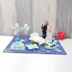 Best Geldgeschenk, Hochzeitgeschenk, blau, Geschenk Hochzeit Geldgeschenke