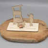 Online Geldgeschenk Jäger mit Hochsitz - aus Holz personalisiert Geldgeschenke