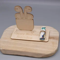 Online Geldgeschenk kabellose Kopfhörer - aus Holz personalisiert Geldgeschenke