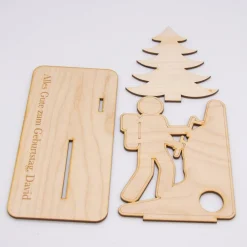Best Geldgeschenk Klettern - aus Holz personalisiert Geldgeschenke