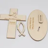 Sale Geldgeschenk Konfirmation - Kreuz - aus Holz personalisiert Geldgeschenke