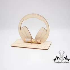 Sale Geldgeschenk Kopfhörer - aus Holz personalisiert Geldgeschenke